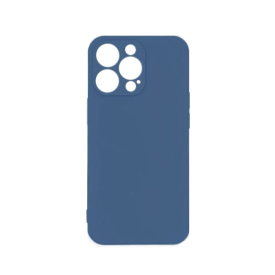 Soft Silicon Case for Apple iPhone 14 Pro Blue